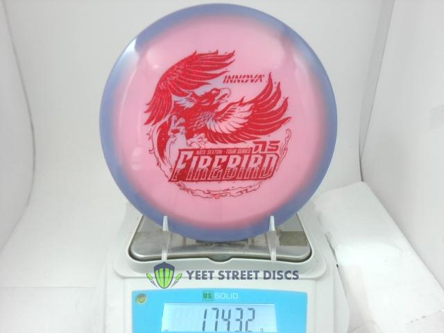 2025 Nate Sexton Proto Glow Halo Champion Firebird - Innova 174.32g