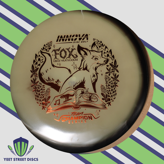 2026 Emily Weatherman Tour Series Proto Glow Champion Fox - Innova 179.51g