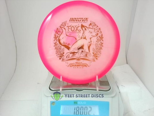 2026 Emily Weatherman Proto Glow Halo Champion Fox - Innova 180.02g