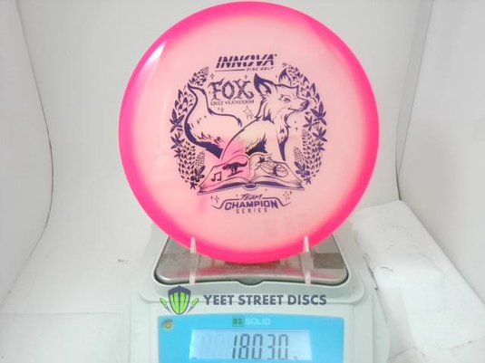 2026 Emily Weatherman Proto Glow Halo Champion Fox - Innova 180.3g