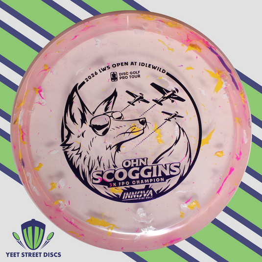 Ohn Scoggins LWS Open at Idlewild Party Time Champion Fox - Innova 179.79g