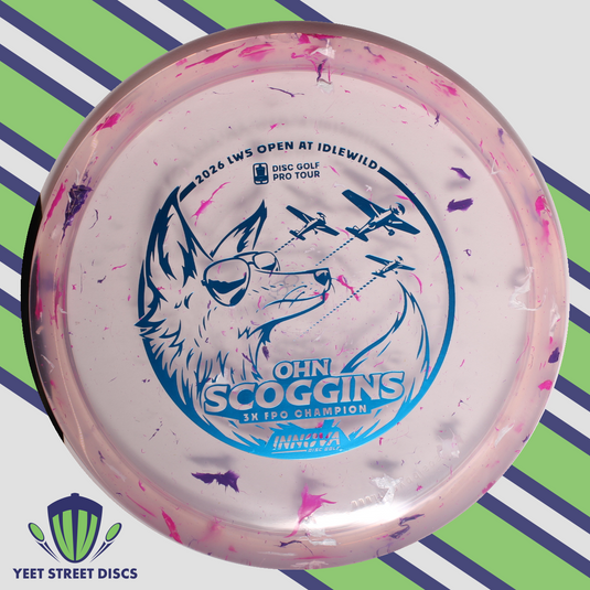 Ohn Scoggins LWS Open at Idlewild Party Time Champion Fox - Innova 180.15g