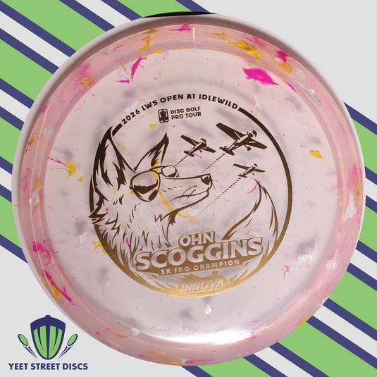 Ohn Scoggins LWS Open at Idlewild Party Time Champion Fox - Innova 179.94g