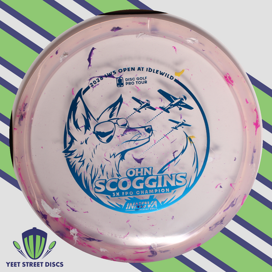 Ohn Scoggins LWS Open at Idlewild Party Time Champion Fox - Innova 179.61g