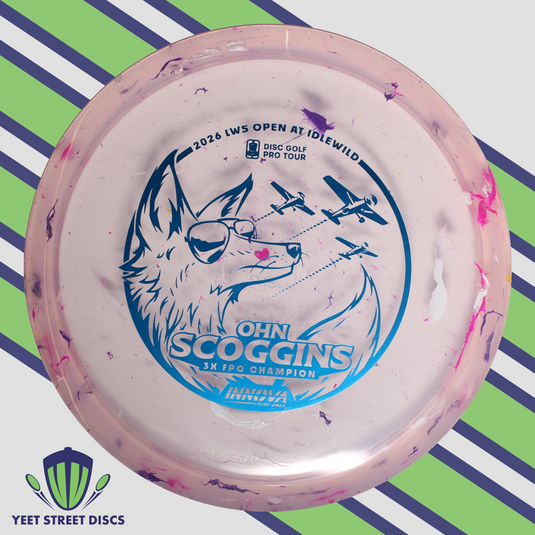 Ohn Scoggins LWS Open at Idlewild Party Time Champion Fox - Innova 180.10g