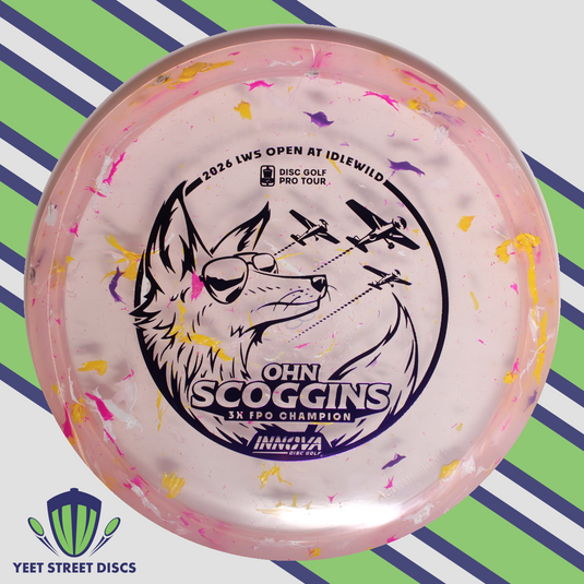 Ohn Scoggins LWS Open at Idlewild Party Time Champion Fox - Innova 179.88g
