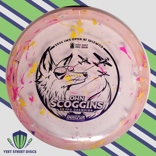 Ohn Scoggins LWS Open at Idlewild Party Time Champion Fox - Innova 180.10g