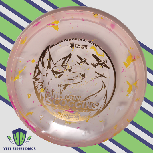 Ohn Scoggins LWS Open at Idlewild Party Time Champion Fox - Innova 180.70g