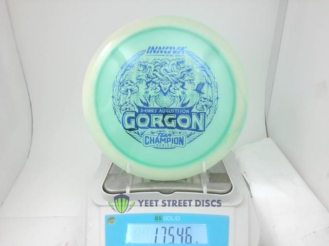 2025 Dennis Augustsson Proto Glow Halo Champion Gorgon - Innova 175.46g