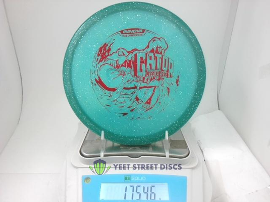 2022 Jessica Weese Metal Flake Champion Gator - Innova 175.46g