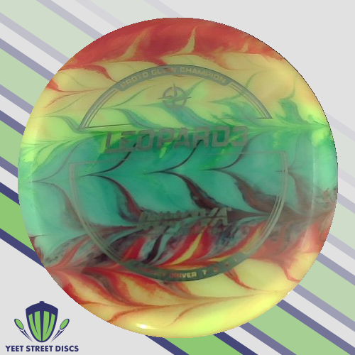 Load image into Gallery viewer, Disc Dyes by Melissa Proto Glow Champion Leopard3 - Innova 175.39g
