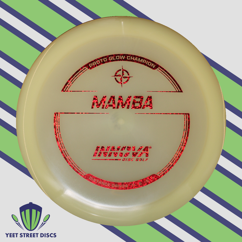 Load image into Gallery viewer, USED No Ink (9/10) Proto Glow Champion Mamba - Innova 173.90g
