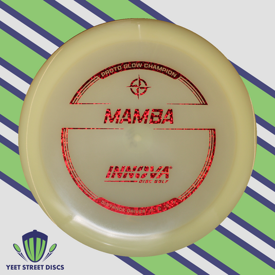 USED No Ink (9/10) Proto Glow Champion Mamba - Innova 173.90g