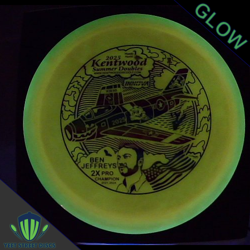USED No Ink (9/10) Kentwood Summer Doubles Proto Glow Halo Champion Mamba - Innova 175.13g