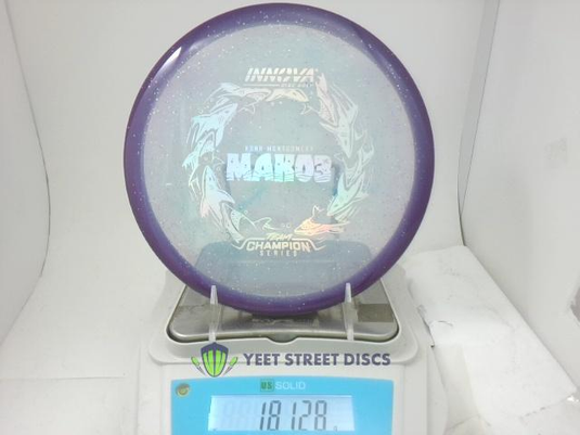 2026 Kona Montgomery Metal Flake Halo Champion Mako3 - Innova 181.28g