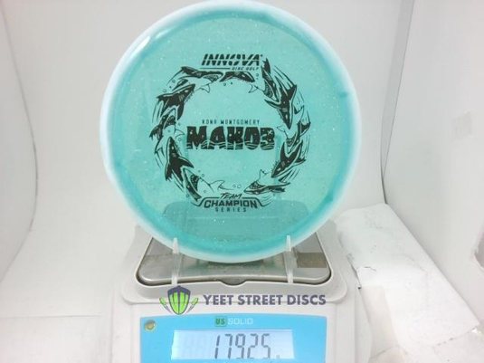 2026 Kona Montgomery Metal Flake Halo Champion Mako3 - Innova 179.25g