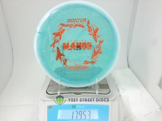 2026 Kona Montgomery Metal Flake Halo Champion Mako3 - Innova 179.53g
