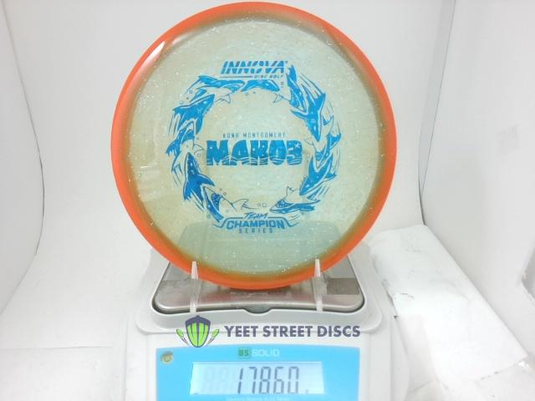 2026 Kona Montgomery Metal Flake Halo Champion Mako3 - Innova 178.6g