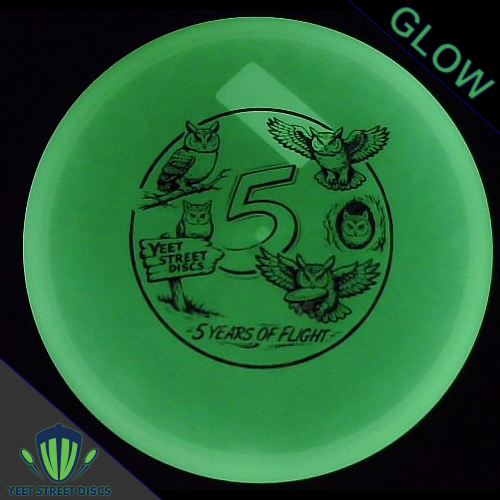 Load image into Gallery viewer, Yeet Street Discs 5th Anniversary Proto Glow Champion Mako3 - Innova 180.37g
