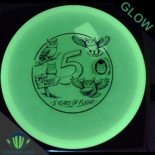 Load image into Gallery viewer, Yeet Street Discs 5th Anniversary Proto Glow Champion Mako3 - Innova 177.95g
