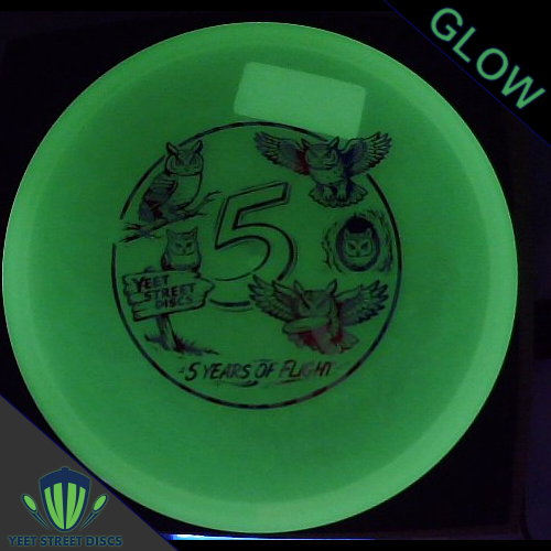 Load image into Gallery viewer, Yeet Street Discs 5th Anniversary Proto Glow Champion Mako3 - Innova 175.20g
