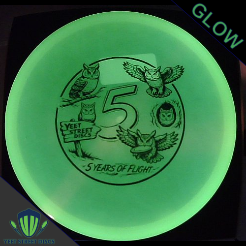 Load image into Gallery viewer, Yeet Street Discs 5th Anniversary Proto Glow Champion Mako3 - Innova 180.50g
