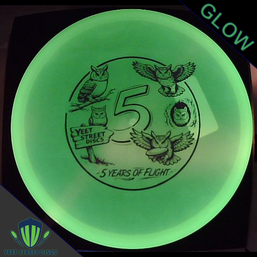 Load image into Gallery viewer, Yeet Street Discs 5th Anniversary Proto Glow Champion Mako3 - Innova 180.03g

