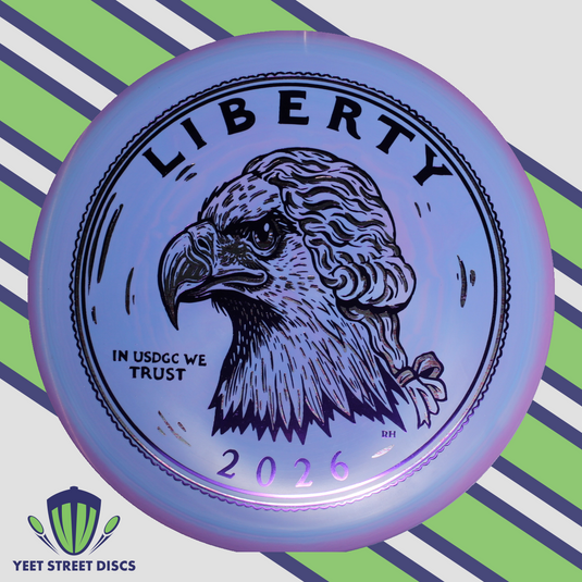USDGC Coin Toss (Heads) Swirly Star Roc - Innova 179.22g