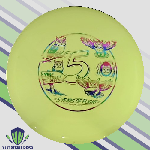 Yeet Street Discs 5th Anniversary Star Rollo - Innova 179.21g
