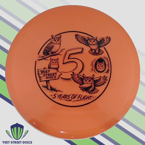 Yeet Street Discs 5th Anniversary Star Rollo - Innova 179.18g
