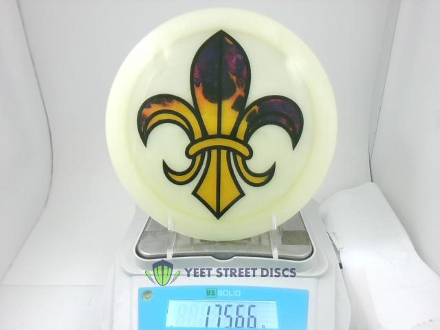 Reidiculous Concepts Fleur-de-lis Proto Glow Champion Shryke - Innova 175.66g