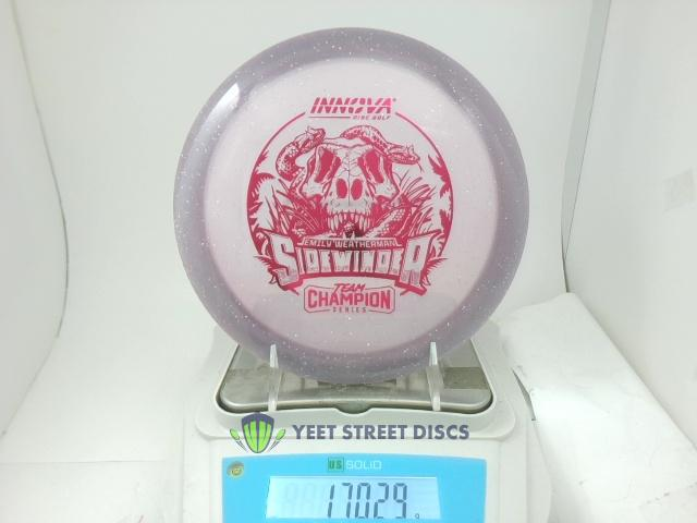 2025 Emily Weatherman Moondust Sidewinder - Innova 170.29g