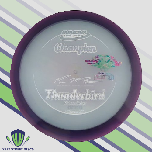 USED Ink Inside Rim (7/10) Paul McBeth Air Force Champion Thunderbird - Innova 176.83g