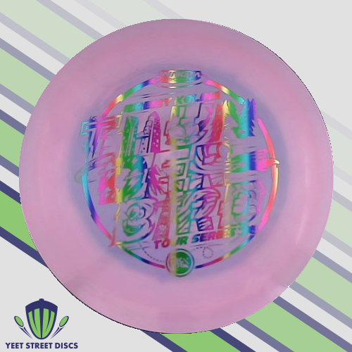 USED Ink on Flight Plate (9/10) 2022 Jeremy Koling Tour Series Swirly Star Thunderbird - Innova 175.74g
