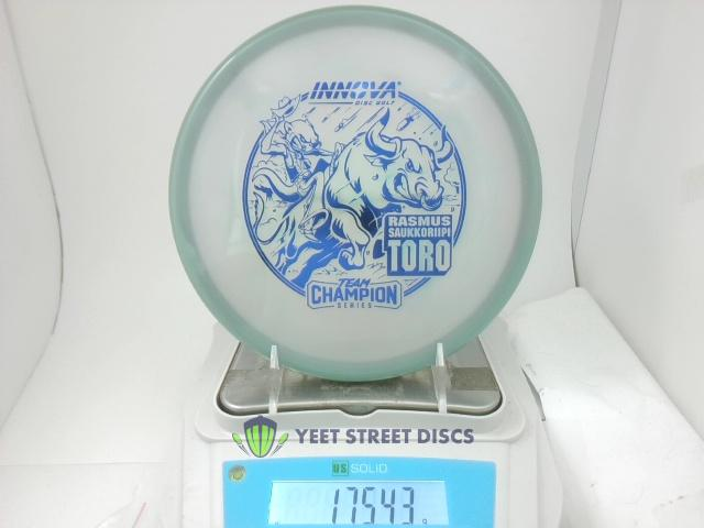 2025 Rasmus Saukkoriipi Proto Glow Champion Toro - Innova 175.43g