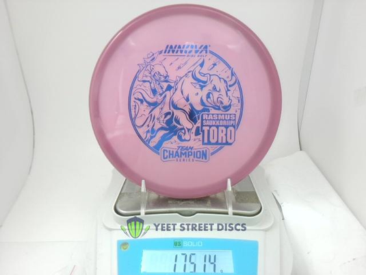 2025 Rasmus Saukkoriipi Proto Glow Champion Toro - Innova 175.14g