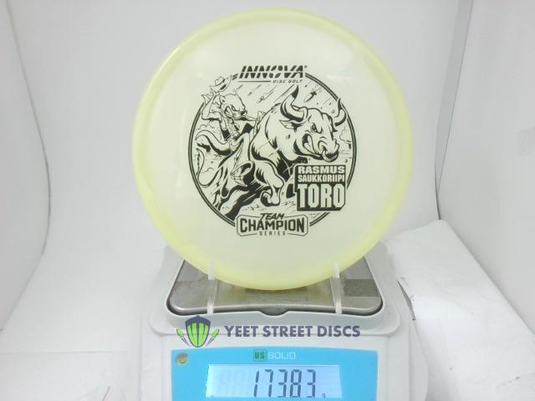 2025 Rasmus Saukkoriipi Proto Glow Champion Toro - Innova 173.83g