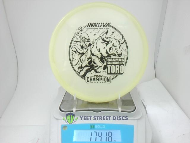 2025 Rasmus Saukkoriipi Proto Glow Champion Toro - Innova 174.18g