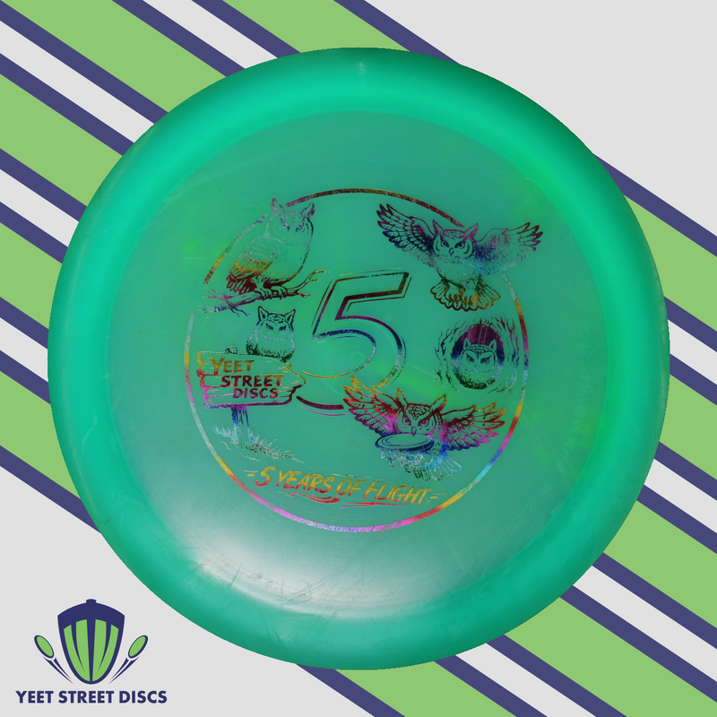 Load image into Gallery viewer, USED No Ink (8/10) Yeet Street Discs 5th Anniversary Champion Wraith - Innova 175.69g
