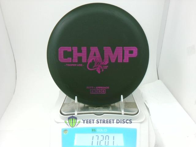 First Run Trophy Line Champ - Climo Disc Golf 172.01g