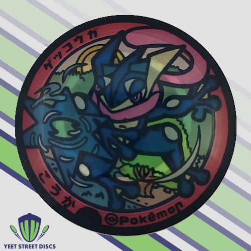 Sachi Dyes Greninja Pokemon Victory Line Fuzion Skyway - Climo Disc Golf 174.06g