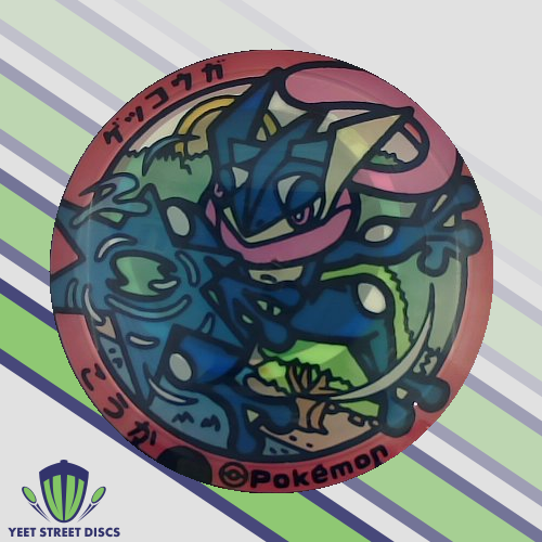 Load image into Gallery viewer, Sachi Dyes Greninja Pokemon  Victory Line Skyway - Climo Disc Golf 171.26g
