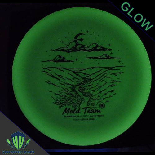 Corey Ellis Mold Team 2026 Soft  K1 Glow Berg - Kastaplast 174.36g