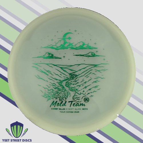 Corey Ellis Mold Team 2026 Soft  K1 Glow Berg - Kastaplast 174.81g