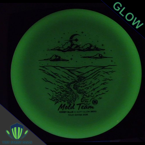 Load image into Gallery viewer, Corey Ellis Mold Team 2026 Soft  K1 Glow Berg - Kastaplast 175.03g
