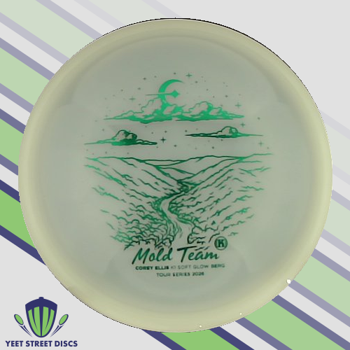 Load image into Gallery viewer, Corey Ellis Mold Team 2026 Soft  K1 Glow Berg - Kastaplast 174.17g

