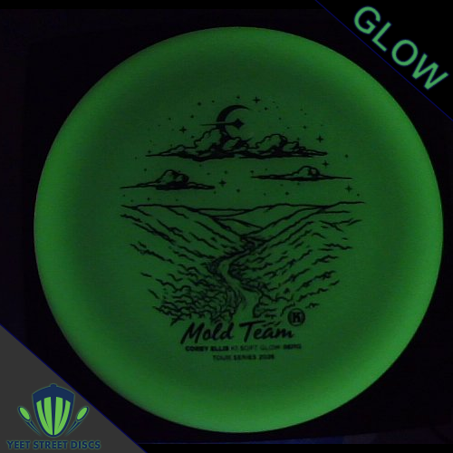 Corey Ellis Mold Team 2026 Soft  K1 Glow Berg - Kastaplast 174.59g