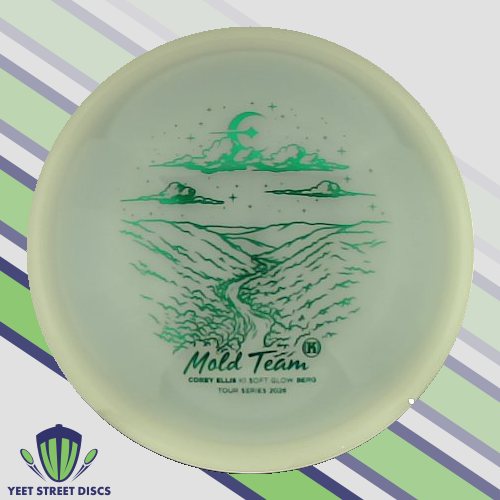 Load image into Gallery viewer, Corey Ellis Mold Team 2026 Soft  K1 Glow Berg - Kastaplast 175.09g
