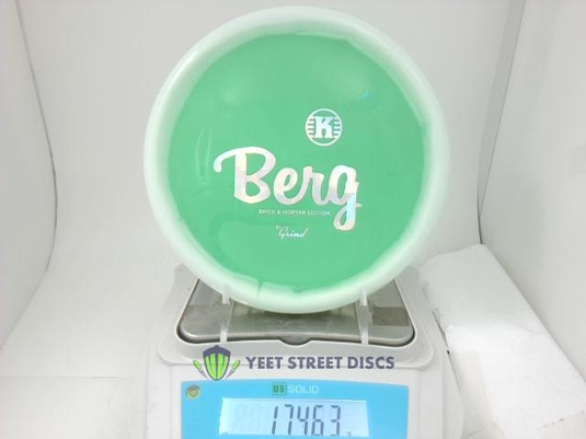 Brick & Mortar Edition K1 Grind Berg - Kastaplast 174.63g