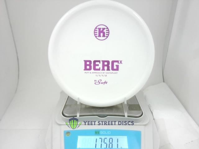 K1 Soft Berg X - Kastaplast 175.81g